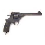 P. WEBLEY & SON, LONDON & BIRMINGHAM A .455 SEMI-AUTOMATIC SIX-SHOT REVOLVER, MODEL 'FOSBERY