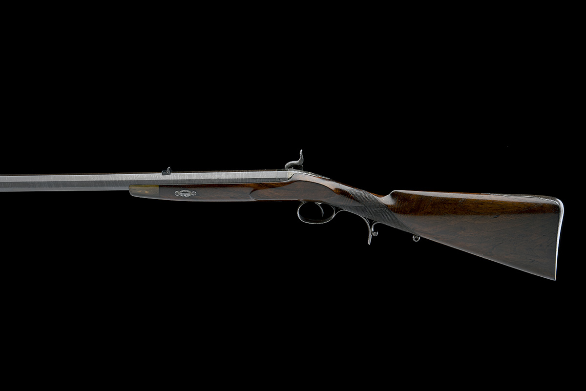 W. & J. RIGBY, DUBLIN A 22-BORE PERCUSSION SINGLE-BARRELLED RIFLE FOR LARGER GAME, serial no. 10708, - Image 2 of 8