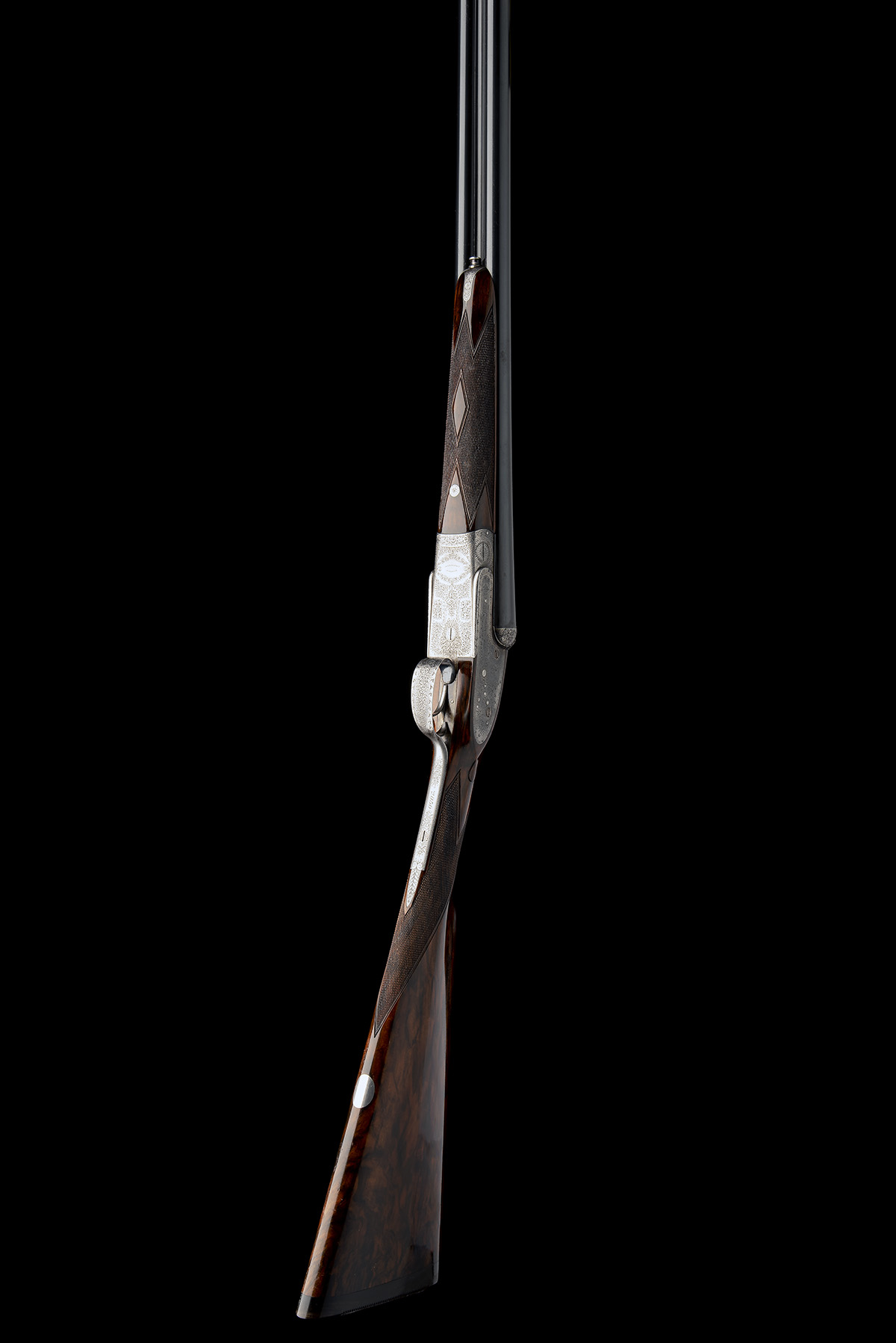 F. BEESLEY A 16-BORE SINGLE-TRIGGER SIDELOCK EJECTOR, serial no. 2050, for 1908, 28 1/2in. nitro - Image 6 of 9