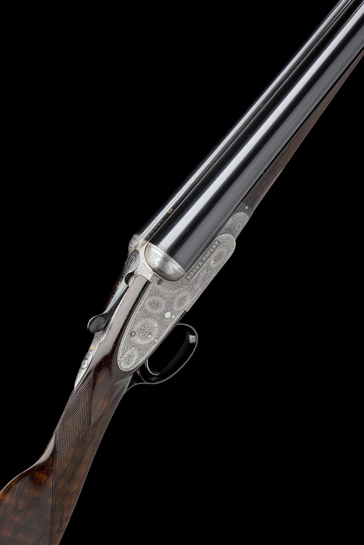BOSS & CO. A 12-BORE SINGLE-TRIGGER EASY-OPENING SIDELOCK EJECTOR, serial no. 4593, for 1898,