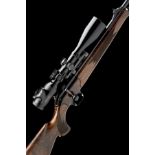 BLASER AN 'R93 LUXUS' STRAIGHT-PULL MAGAZINE SPORTING RIFLE, SERIAL NO. FL0080, WITH THREE BARRELS