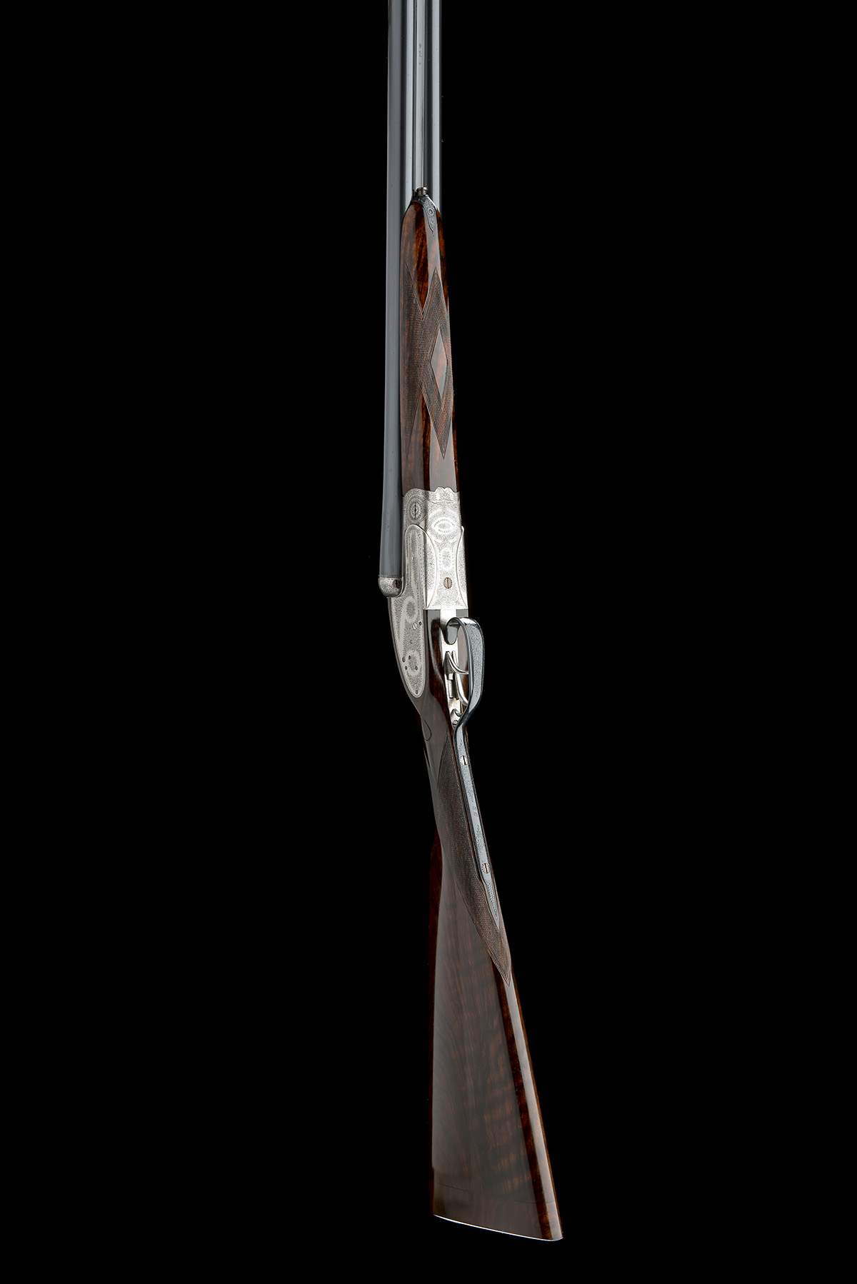 JOHN POWELL AGT. A CASBARD-ENGRAVED 12-BORE HAND-DETACHABLE SIDELOCK EJECTOR, serial no. UA20614 / - Image 8 of 9