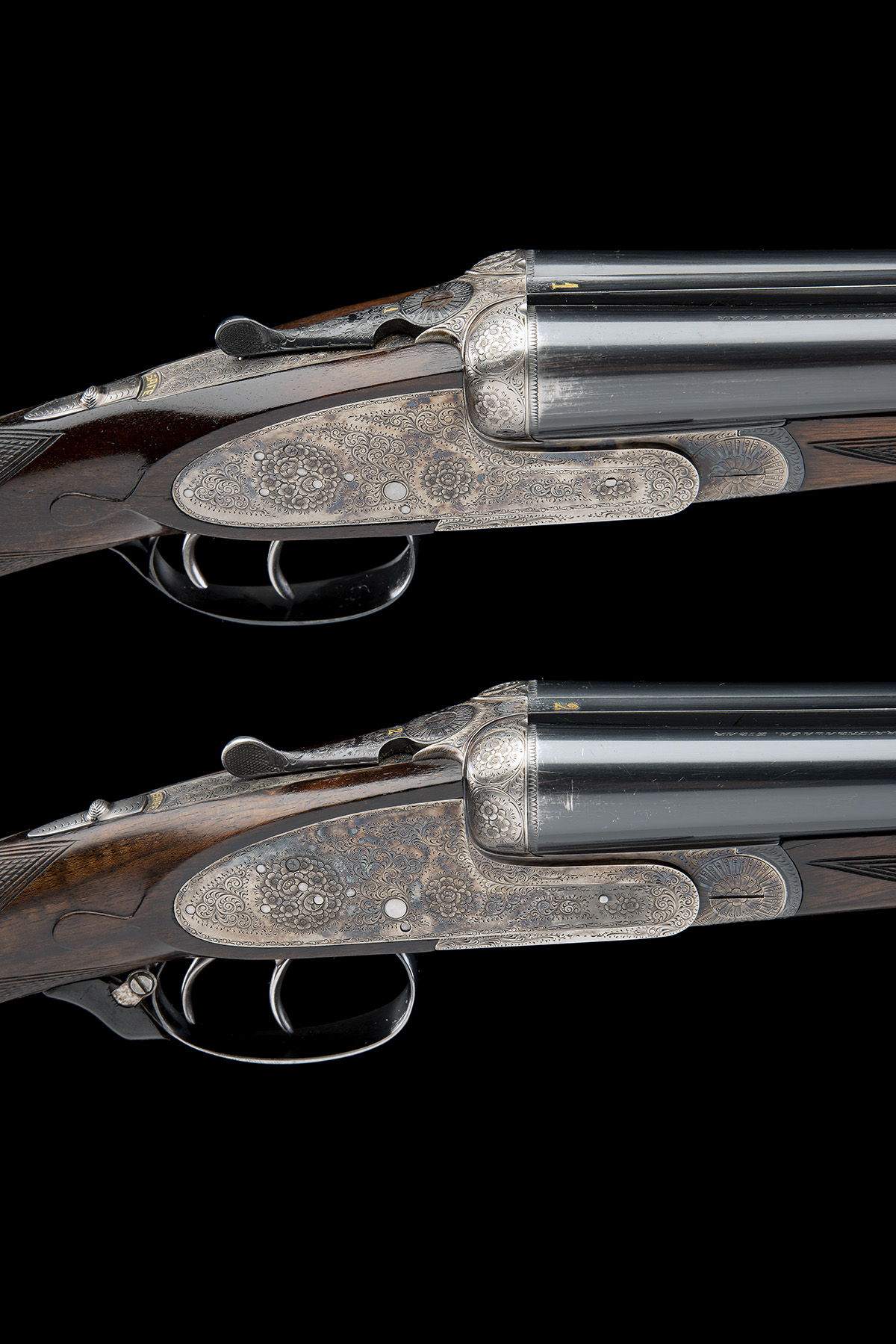 PEDRO ARRIZABALAGA A PAIR OF 12-BORE SELF-OPENING HAND-DETACHABLE SIDELOCK EJECTORS, serial no. - Image 4 of 10