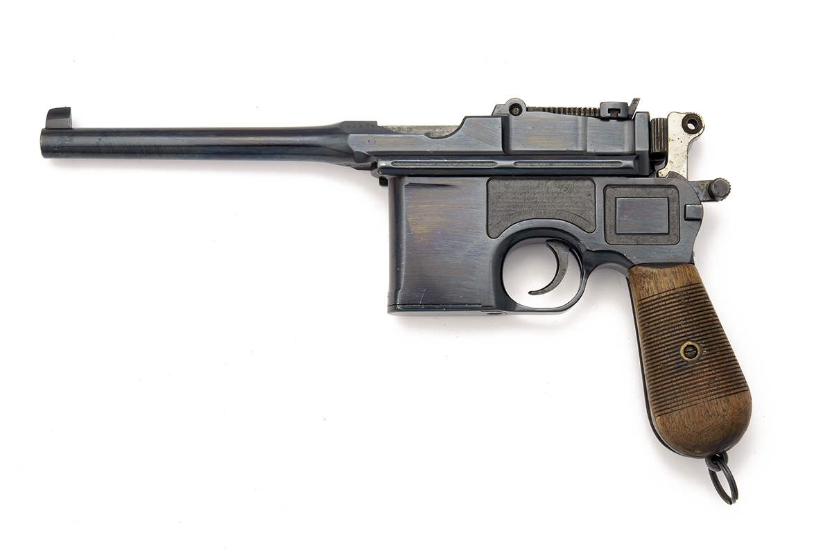 MAUSER, GERMANY A 7.63mm (MAUSER) SEMI-AUTOMATIC PISTOL, MODEL 'C96 'BROOMHANDLE' WARTIME - Image 2 of 2