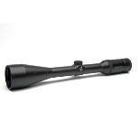 SWAROVSKI A 4-12X50A HABICHT TELESCOPIC SIGHT, serial no. M762920203, with 4A reticle.