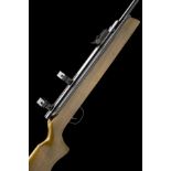 SIG HAMMERLI, GERMANY A SCARCE .22 SIDE-LEVER AIR-RIFLE, MODEL '420 WOOD-STOCK', serial no. 11379,