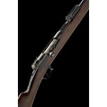 MAUSER, GERMANY A RARE 9.5x60mmR (TURKISH) BOLT ACTION REPEATING RIFLE, MODEL 'M1887', serial no.