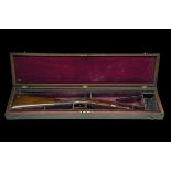 W. POWELL, LIVERPOOL A CASED 54-BORE PERCUSSION ROOK & RABBIT RIFLE, no visible serial number, circa