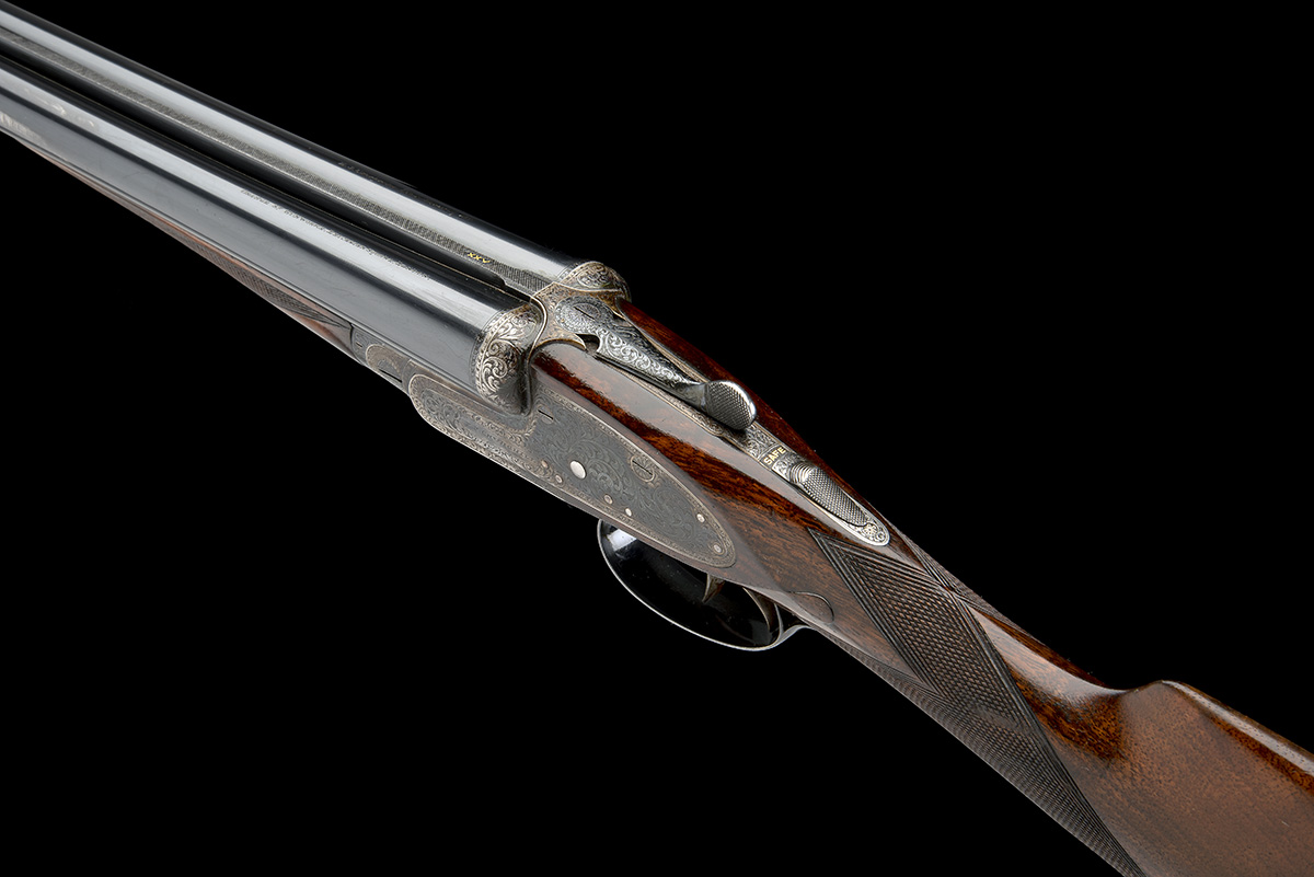E. J. CHURCHILL (GUNMAKERS) LTD. A 12-BORE 'IMPERIAL' ASSISTED-OPENING SIDELOCK EJECTOR, serial - Image 5 of 11