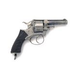 P. WEBLEY & SON, LONDON A .442 SIX-SHOT DOUBLE-ACTION REVOLVER, MODEL 'WEBLEY'S No.2 R.I.C.', serial