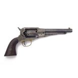 E. REMINGTON & SONS, USA A .380 (RIMFIRE) SIX-SHOT REVOLVER, MODEL 'FACTORY CONVERSION OF NEW