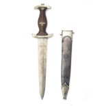 E. PACK & SOHN, SOLINGEN A PRE-WAR 'HOLBEIN' DRESS DAGGER FOR THE S.A. ORGANISATION, early 1933/34