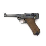 DWM, GERMANY A 9mm (PARA) SEMI-AUTOMATIC SERVICE-PISTOL, MODEL 'P08 LUGER', serial no. 7522, dated