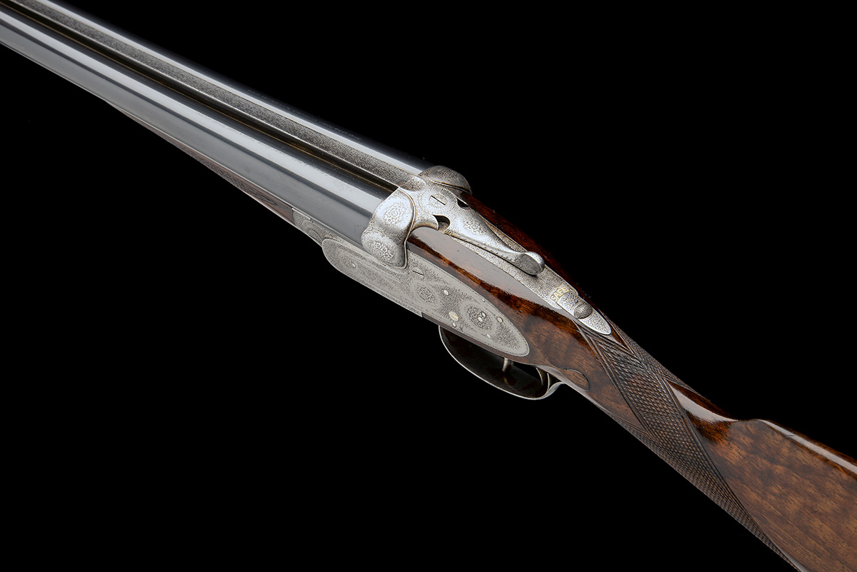 J. PURDEY & SONS A 12-BORE SELF-OPENING SIDELOCK EJECTOR LIVE PIGEON GUN, serial no. 21119, with - Image 9 of 9