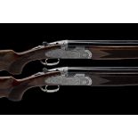 P. BERETTA A PAIR OF 12-BORE (3IN.) 'S687 EELL DIAMOND PIGEON' SINGLE-TRIGGER SIDEPLATED OVER AND