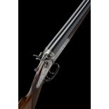 PURDEY A 12-BORE TOPLEVER HAMMERGUN, serial no. 9866, for 1877, 30in. sleeved steel to damascus