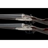 JOHN RIGBY BY ARRIZABALAGA A PAIR OF 20-BORE SELF-OPENING HAND-DETACHABLE SIDELOCK EJECTORS,