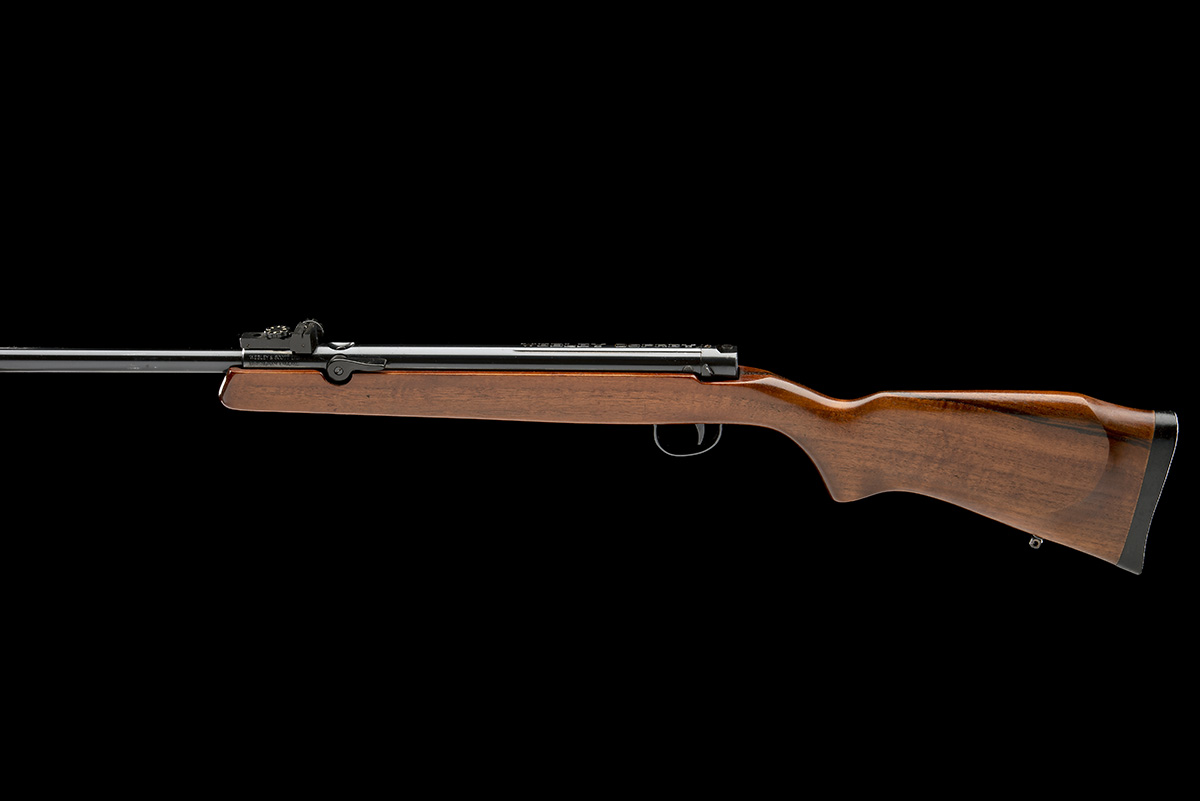 WEBLEY & SCOTT, BIRMINGHAM A SCARCE BOXED .177 SIDE-LEVER AIR-RIFLE, MODEL 'OSPREY', serial no. - Image 8 of 11