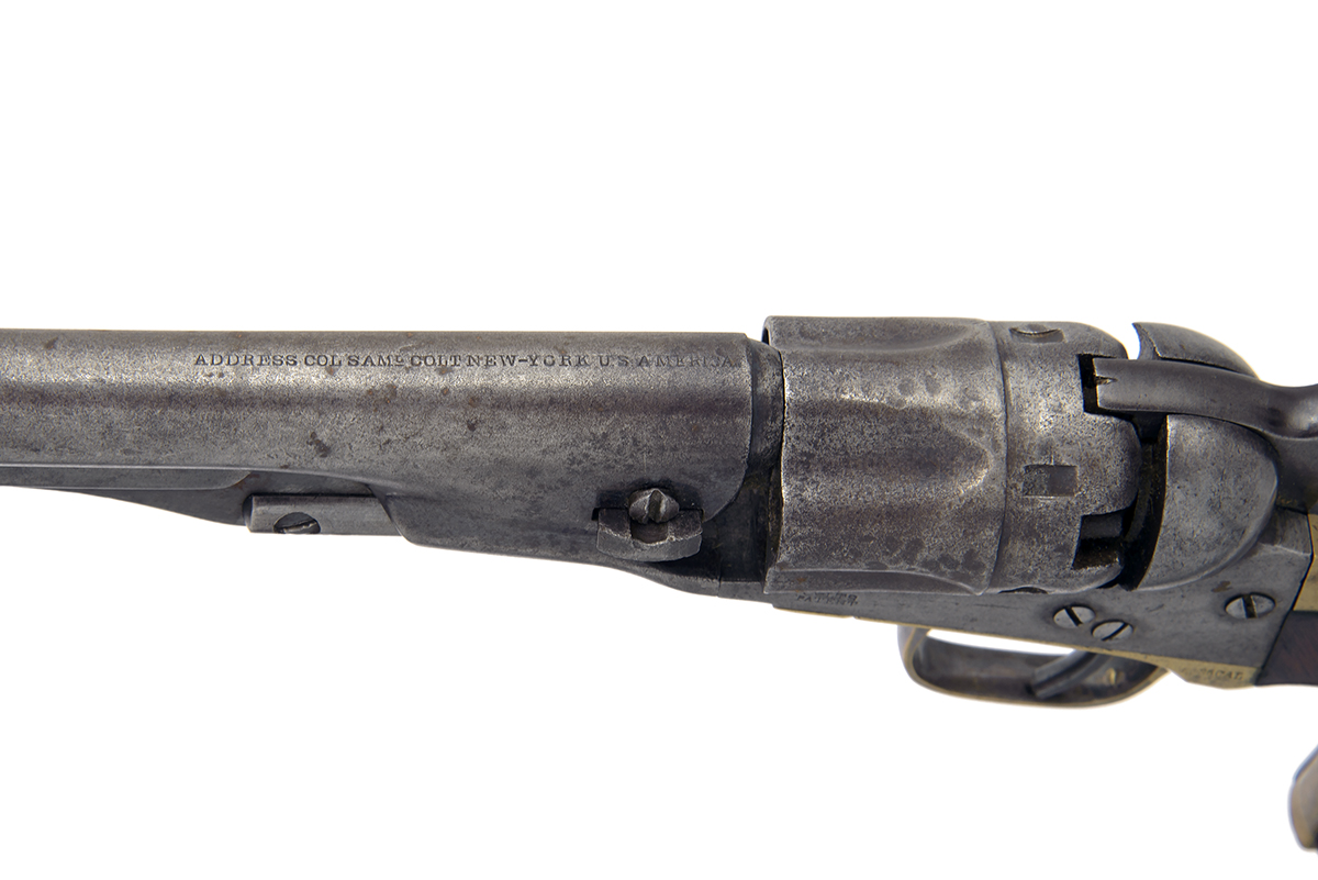 COLT, USA A .36 PERCUSSION REVOLVER MODEL '1862 POLICE', serial no. 13377, for 1862, with round 6 - Image 3 of 3