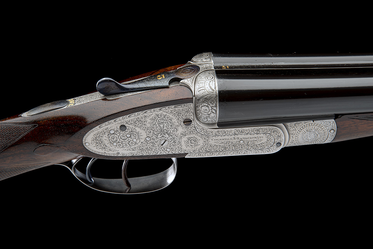 COGSWELL & HARRISON A 12-BORE 'EXTRA QUALITY VICTOR EJECTOR' SIDELOCK EJECTOR, serial no. 54343, - Image 4 of 9