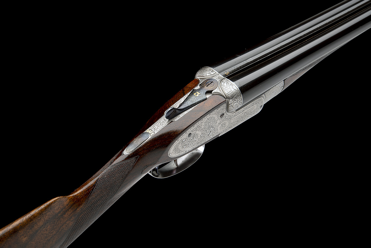 COGSWELL & HARRISON A 12-BORE 'EXTRA QUALITY VICTOR EJECTOR' SIDELOCK EJECTOR, serial no. 54343, - Image 5 of 9