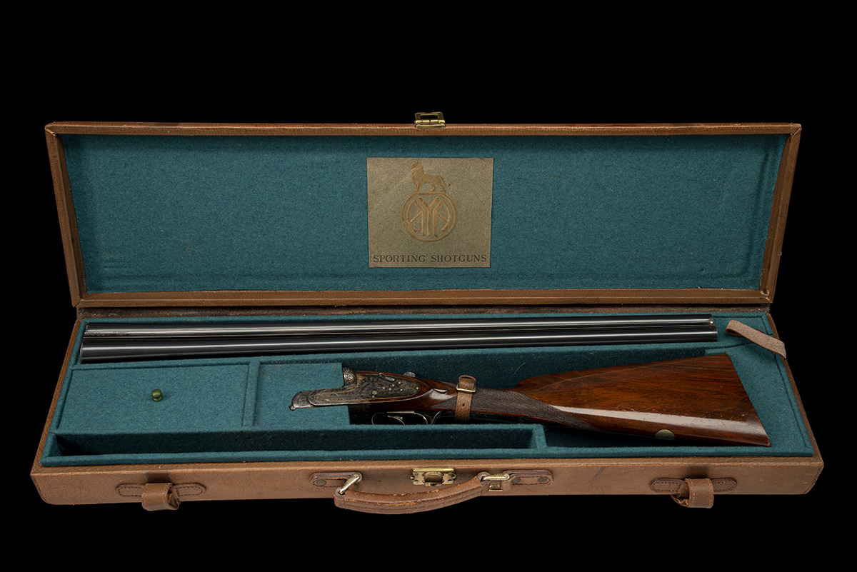 AYA A 12-BORE 'MODEL NO.2' HAND-DETACHABLE SIDELOCK EJECTOR, serial no. 397016, dated 1972, 28in. - Image 10 of 10
