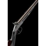 BECKWITH, LONDON A FINE CASED 15-BORE PERCUSSION DOUBLE-RIFLE FOR DANGEROUS GAME, serial no. 2747,