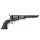 COLT, USA A .36 PERCUSSION SIX-SHOT REVOLVER, MODEL '1851 NAVY', serial no. 187311, for 1866, all