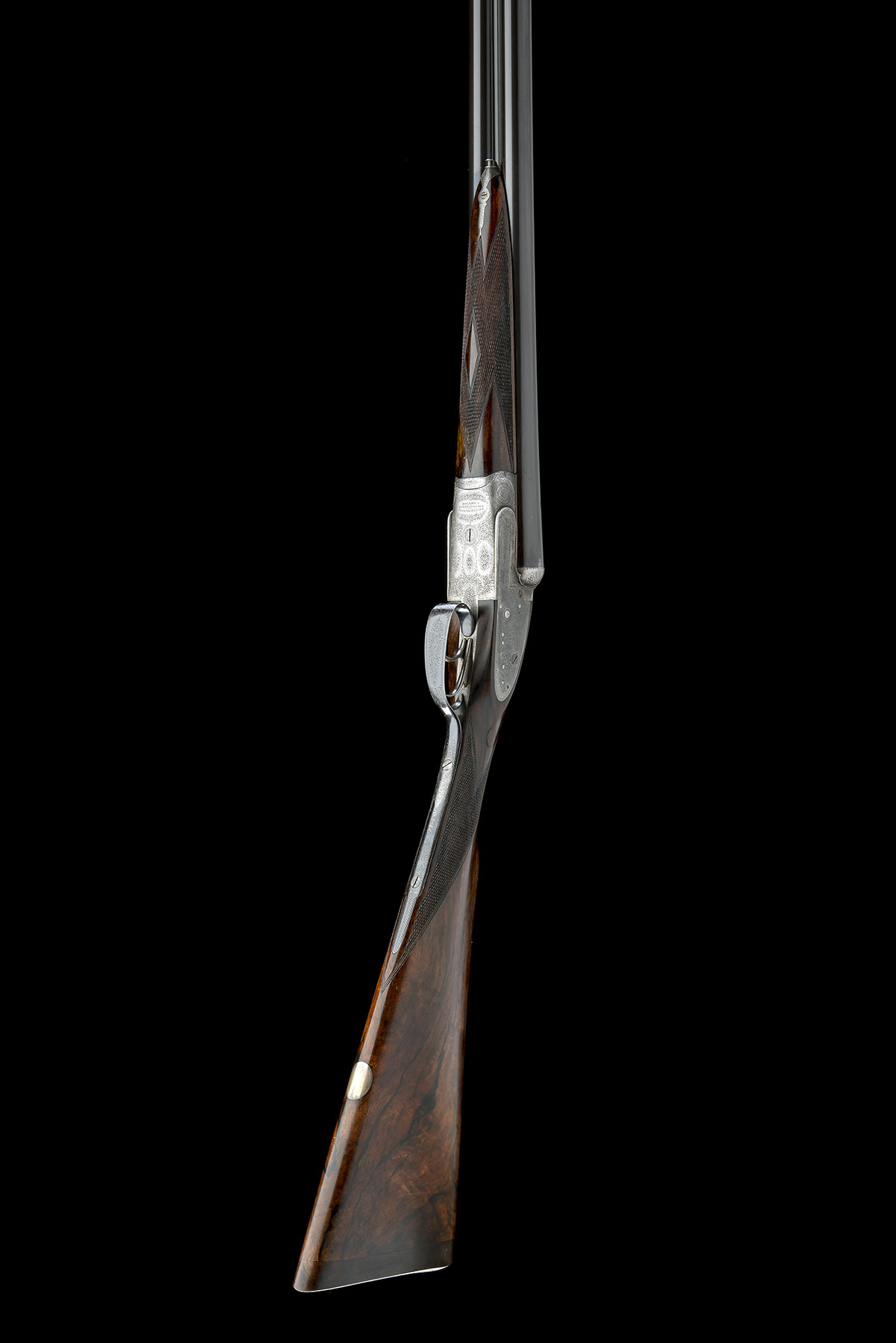 BOZARD & CO. A 12-BORE SIDELOCK EJECTOR, serial no. 8394, circa 1895, 29in. nitro reproved - Image 6 of 9