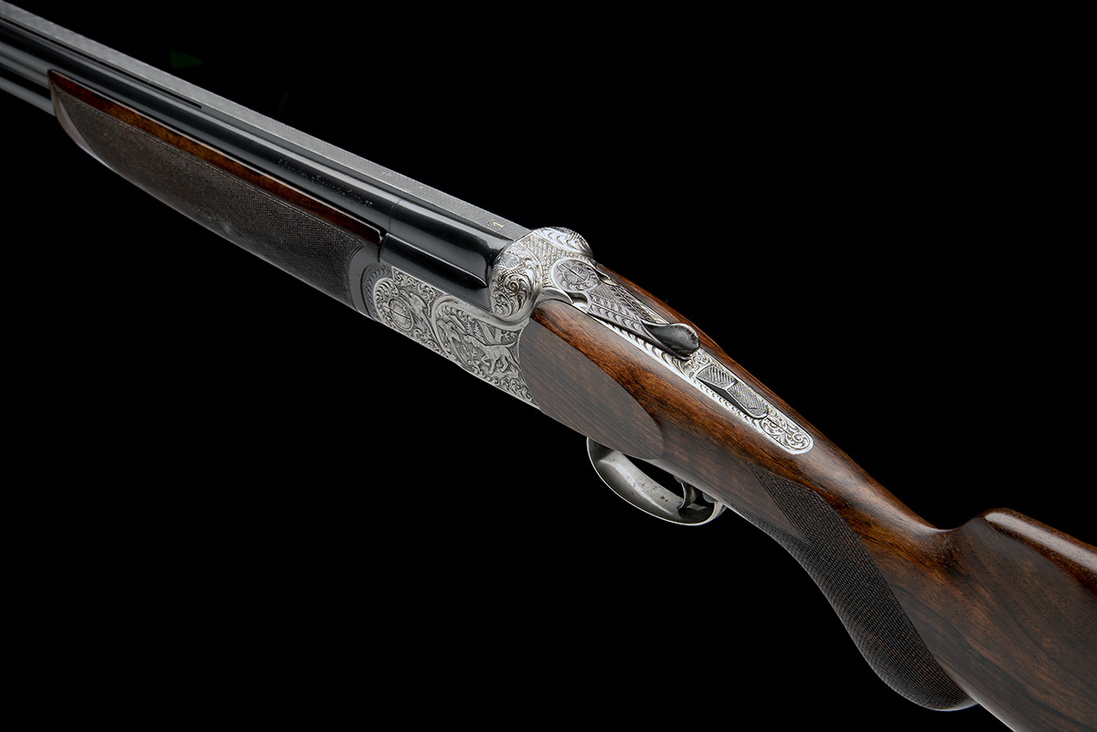 G. GAMBA A 12-BORE 'WIRNHIER SPEZIAL JAGD 67' SINGLE-TRIGGER OVER AND UNDER DETACHABLE - Image 10 of 10