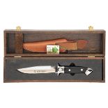 PUMA, SOLINGEN A SCARCE BOXED HUNTING-KNIFE, MODEL 'HEHN DESIGN HANDMADE DEFENDER', serial no. 240