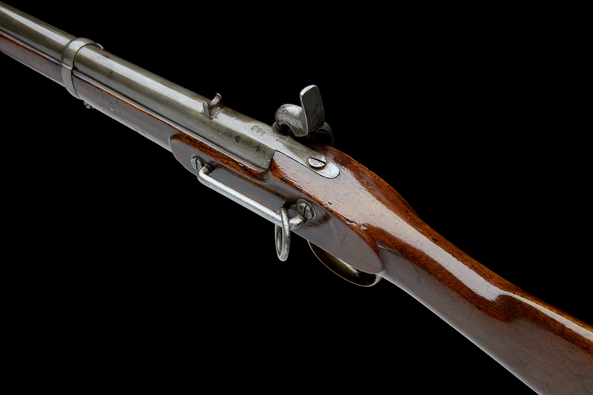 TOWER ARMOURIES, LONDON A .650 PERCUSSION CARBINE, MODEL 'INDIA PATTERN', serial no. 103, dated - Image 5 of 8