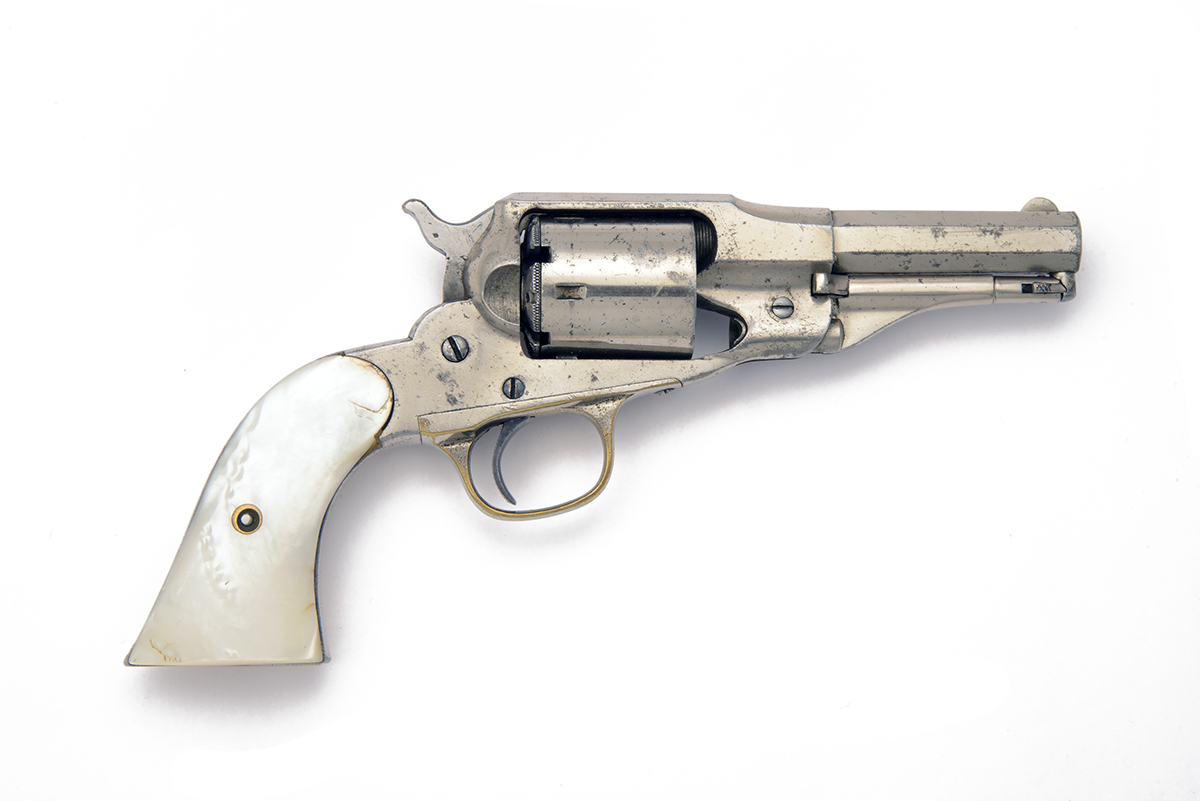 E. REMINGTON & SONS, USA A .380 (RIMFIRE) FIVE-SHOT REVOLVER, MODEL 'FACTORY CONVERSION OF THE NEW