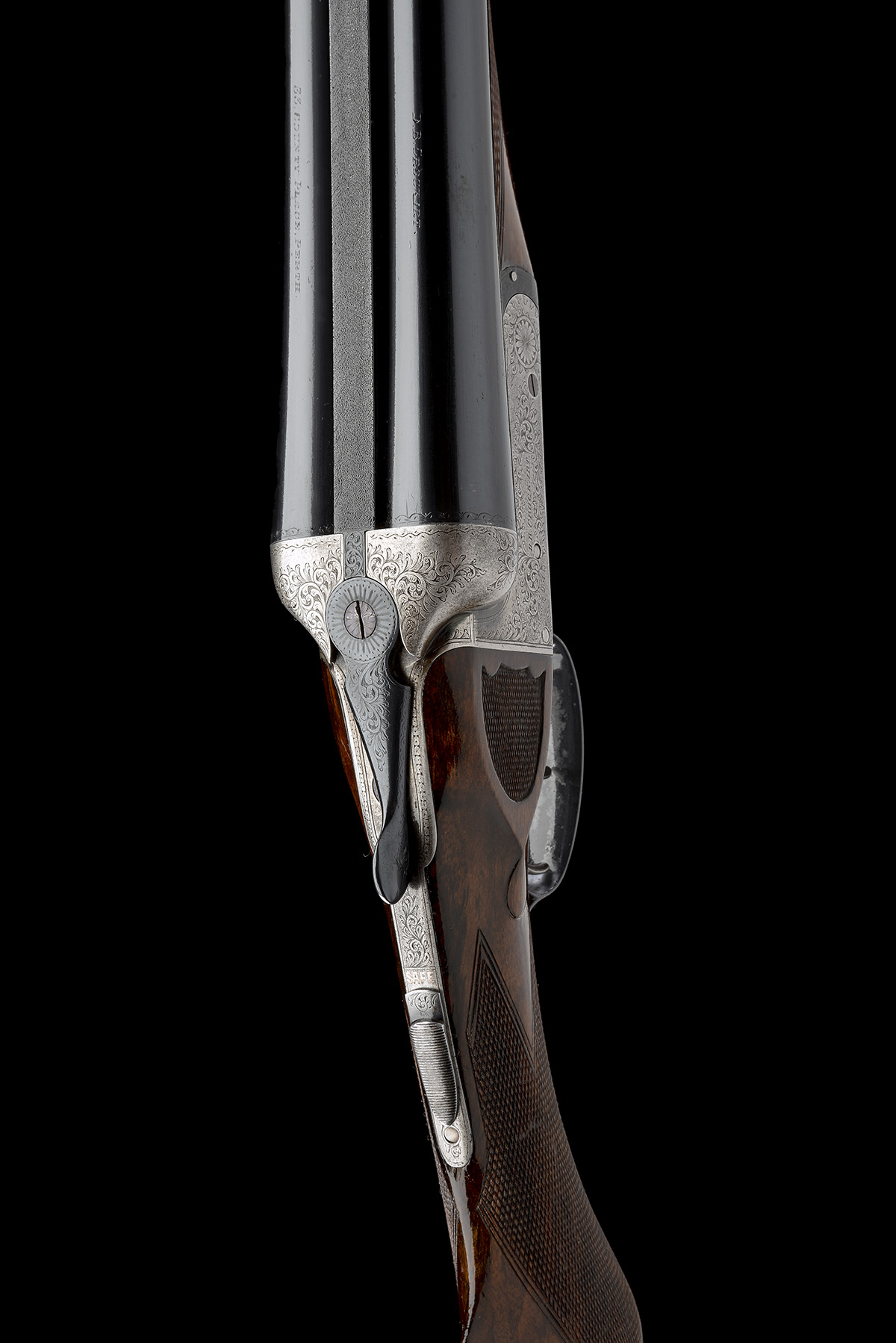 D.B. CROCKART A 12-BORE BOXLOCK EJECTOR LIVE PIGEON GUN, serial no. 1490, for 1928, 30in. nitro - Image 6 of 8