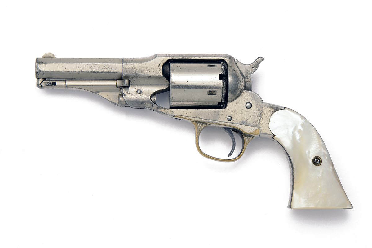 E. REMINGTON & SONS, USA A .380 (RIMFIRE) FIVE-SHOT REVOLVER, MODEL 'FACTORY CONVERSION OF THE NEW - Image 2 of 2