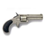 E. REMINGTON & SONS, USA A .32 (RIMFIRE) FIVE-SHOT POCKET-REVOLVER, MODEL 'SMOOT'S PATENT', no