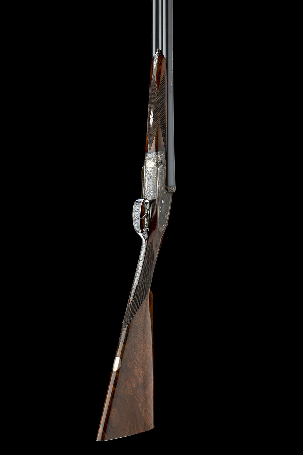 E. J. CHURCHILL (GUNMAKERS) LTD. A 12-BORE 'IMPERIAL' ASSISTED-OPENING SIDELOCK EJECTOR, serial - Image 8 of 11