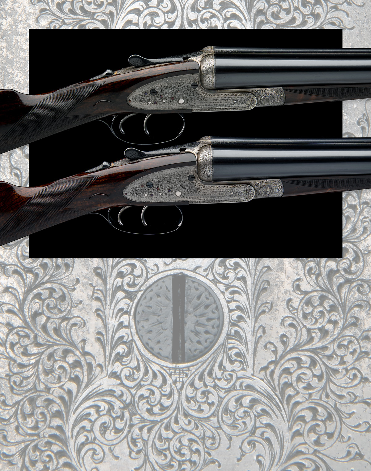 EDWINSON GREEN & SON A PAIR OF 12-BORE SIDELOCK EJECTORS, serial no. 6610 / 1, for 1908, 29in. nitro - Image 11 of 11