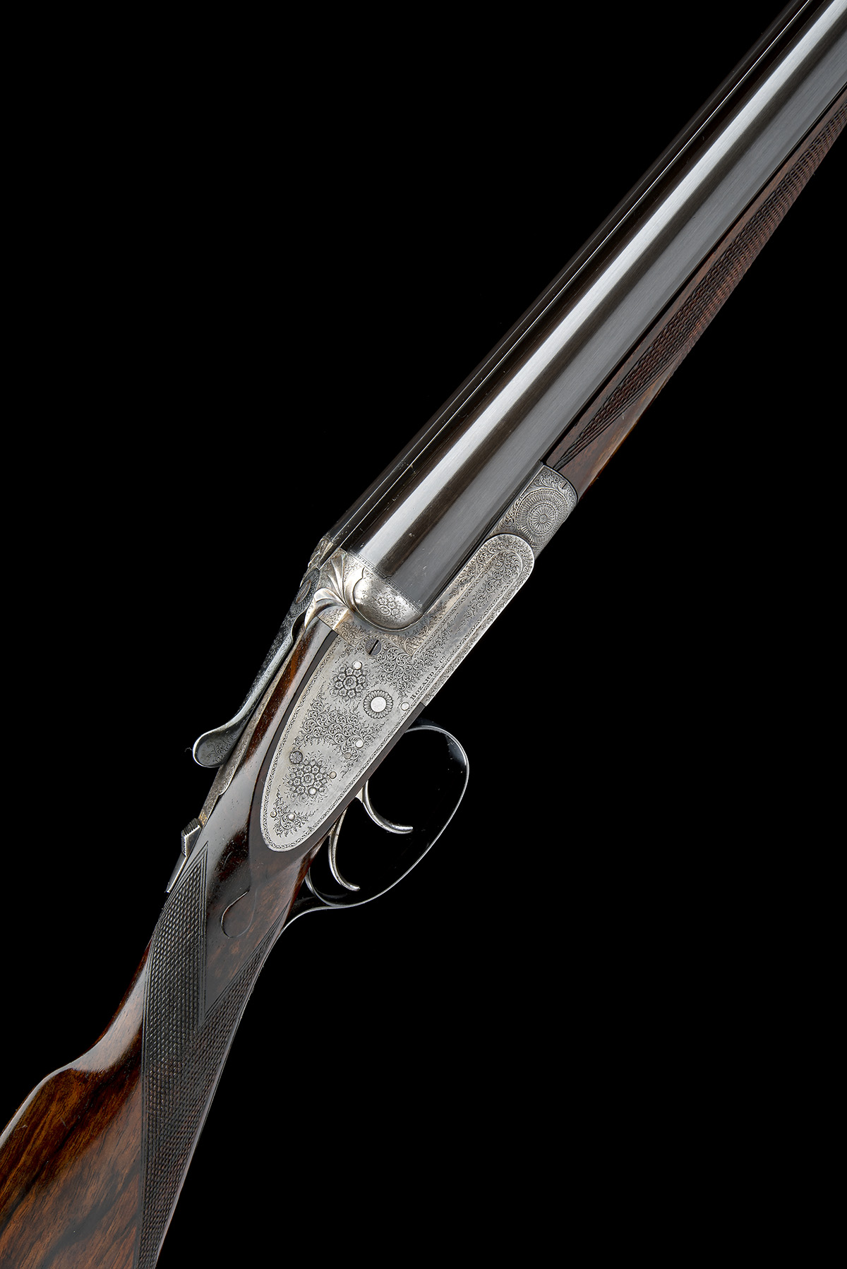 BOZARD & CO. A 12-BORE SIDELOCK EJECTOR, serial no. 8394, circa 1895, 29in. nitro reproved