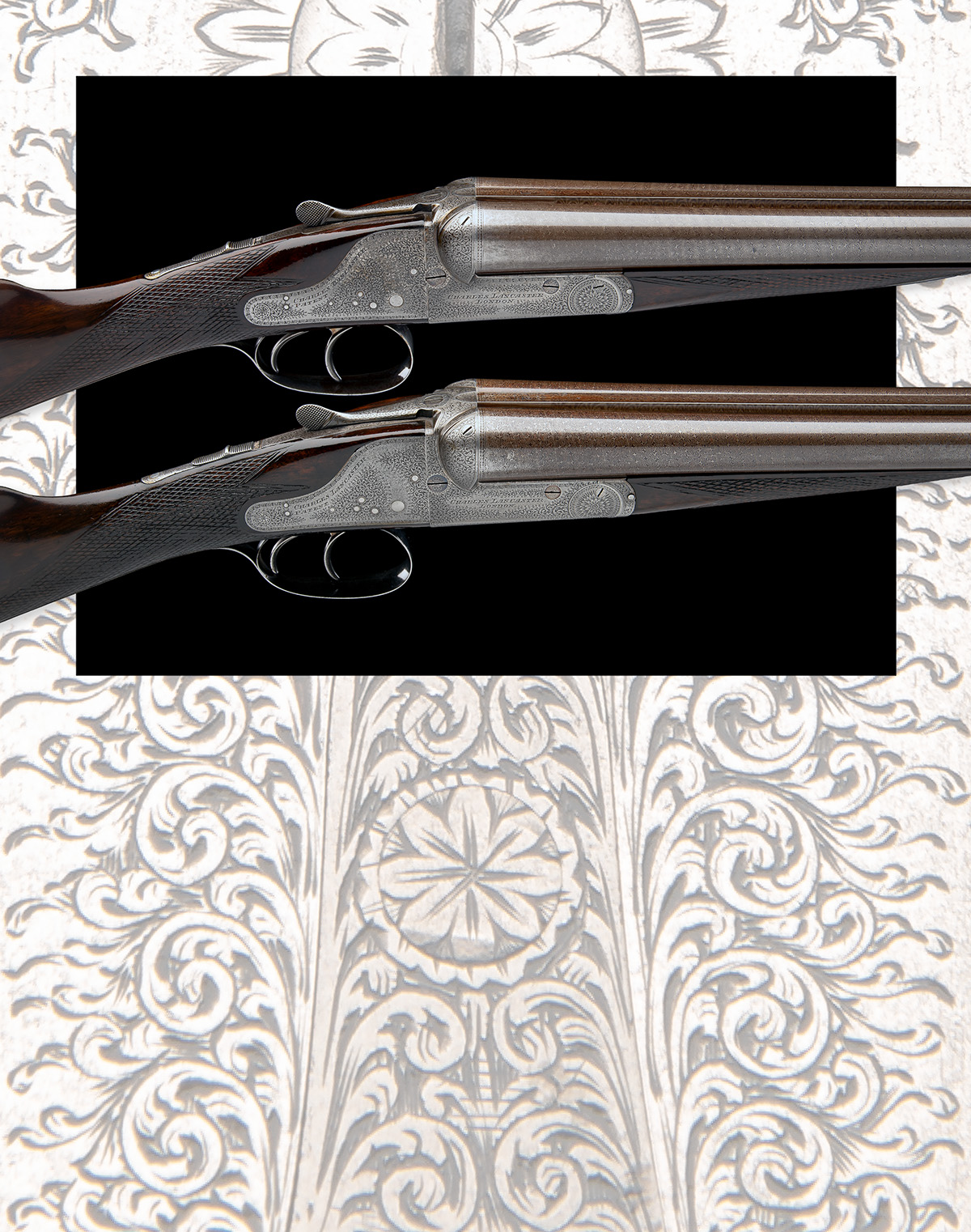 CHARLES LANCASTER A PAIR OF 12-BORE ASSISTED-OPENING BACK-ACTION SIDELOCK EJECTORS, serial no. - Image 11 of 11