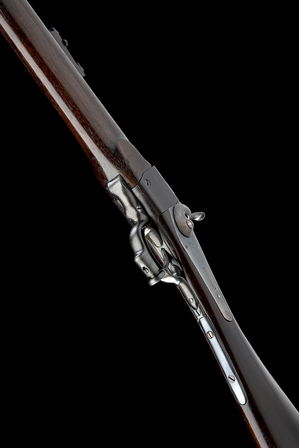 WESTLEY RICHARDS FOR ALEX'R. HENRY, EDINBURGH A .577-450 (M/H) FALLING-BLOCK RIFLE, MODEL '1871 - Image 3 of 9