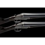 WILLIAM EVANS A PAIR OF LIGHTWEIGHT 12-BORE SIDELOCK EJECTORS, serial no. 16933 / 4, for 1932, 26
