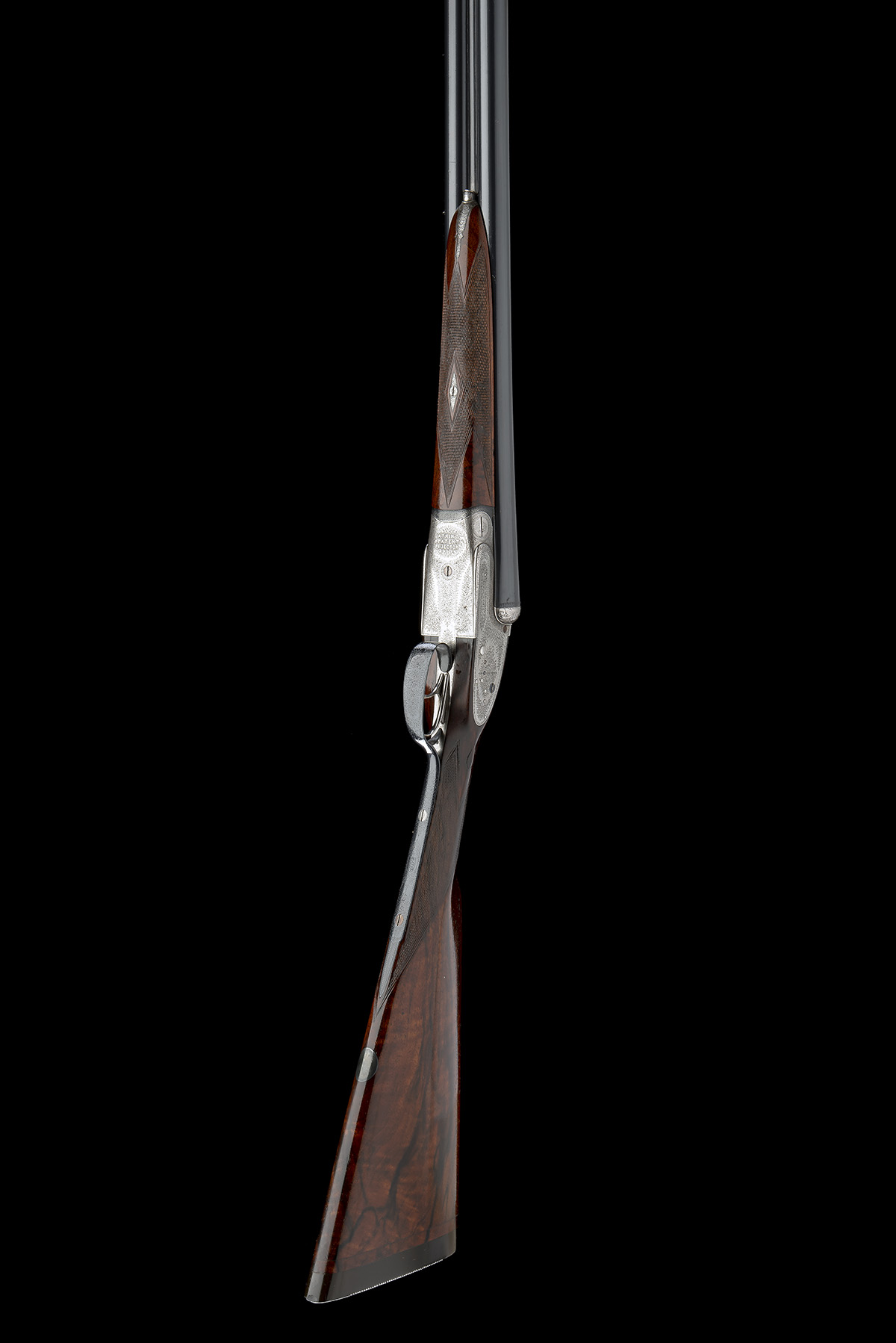 HENRY ATKIN A 12-BORE SIDELOCK EJECTOR, serial no. 508, circa 1895, 28in. replacement nitro barrels, - Image 6 of 8