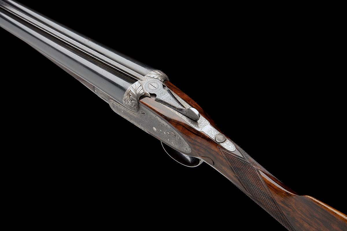 F. BEESLEY A 16-BORE SINGLE-TRIGGER SIDELOCK EJECTOR, serial no. 2050, for 1908, 28 1/2in. nitro - Image 9 of 9