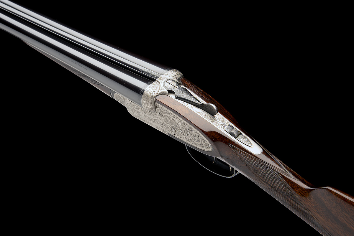 B.C. MIROKU A 12-BORE 'MODEL SL-120' SIDELOCK EJECTOR, serial no. 220133, circa 1979, 28in. nitro - Image 9 of 9