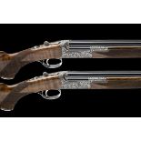 BOXALL & EDMISTON A PAIR OF 20-BORE (3IN. MAGNUM) SINGLE-TRIGGER ROUND-BODY TRIGGERPLATE ACTION OVER
