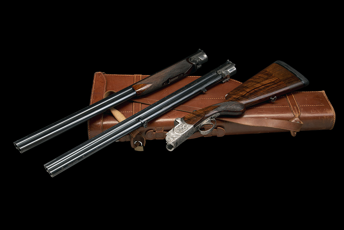 G. GAMBA A 12-BORE 'WIRNHIER SPEZIAL JAGD 67' SINGLE-TRIGGER OVER AND UNDER DETACHABLE - Image 7 of 10