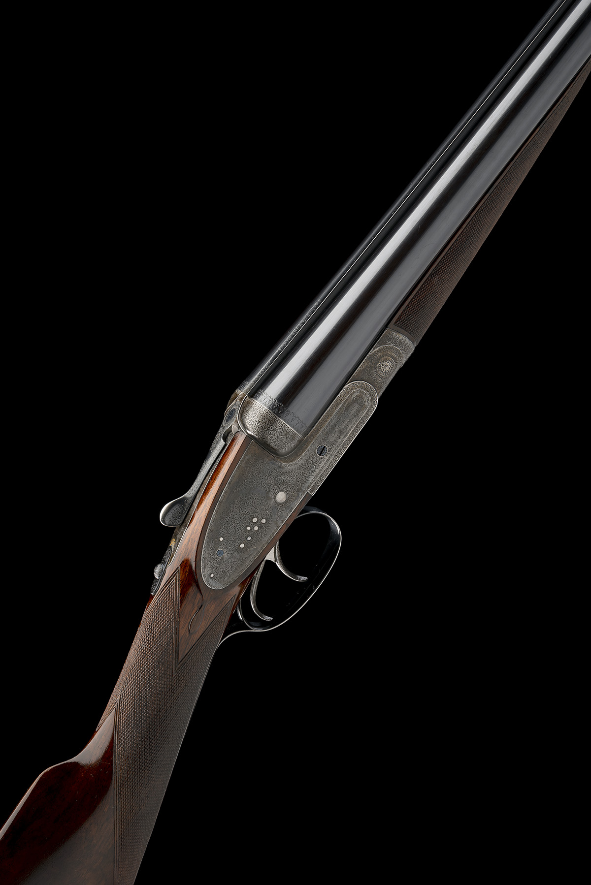 GEORGE GIBBS A 12-BORE 'BEST QUALITY' SIDELOCK EJECTOR, serial no. 20016, for 1910, 29in. nitro