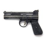 WEBLEY & SCOTT, BIRMINGHAM A BOXED .177 BARREL-COCKING AIR-PISTOL, MODEL 'JUNIOR', batch no. 1339,