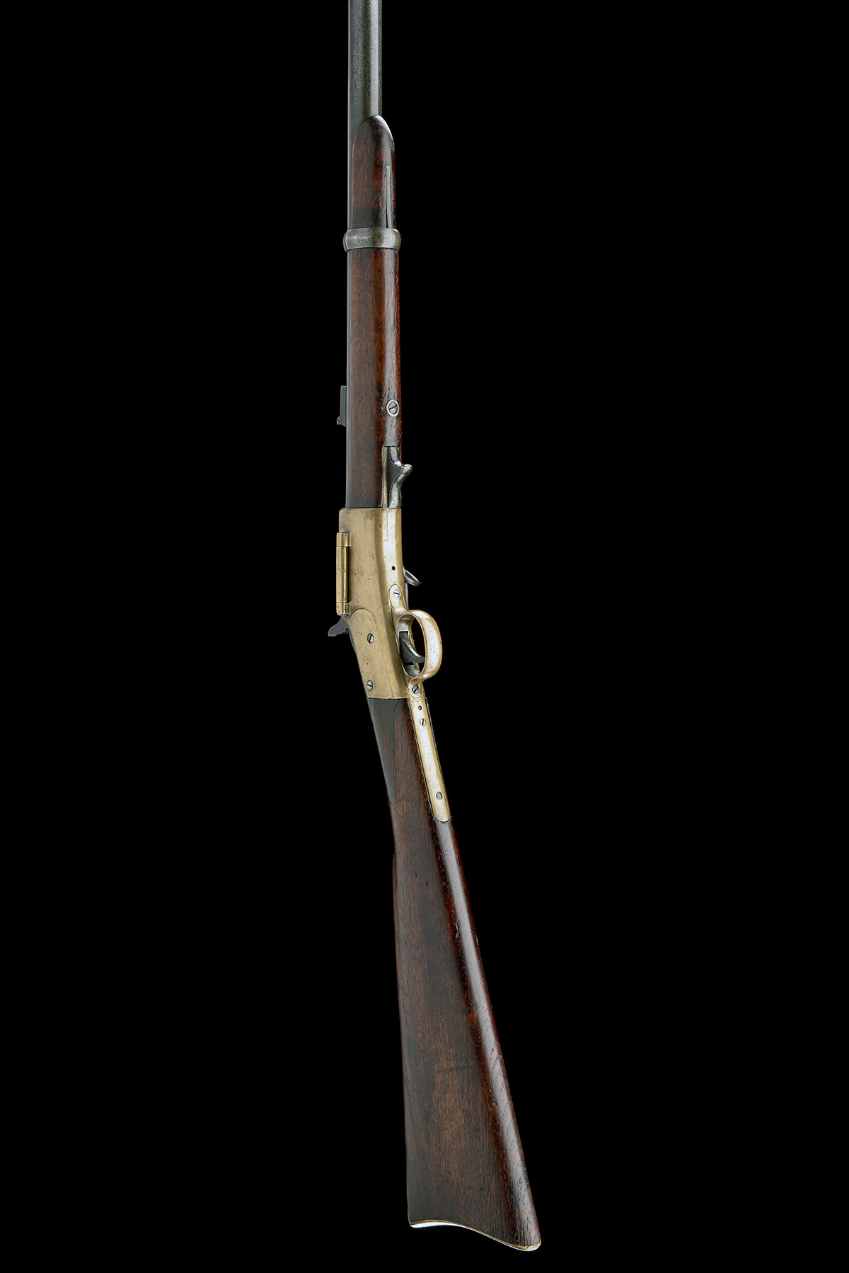 GREENE RIFLE WORKS, USA A SCARCE 56-50 (RIMFIRE) SINGLE-SHOT CARBINE, MODEL 'WARNER'S PATENT', - Image 6 of 8